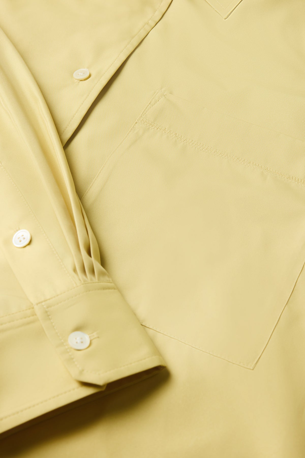 Chemise oversize en taffetas