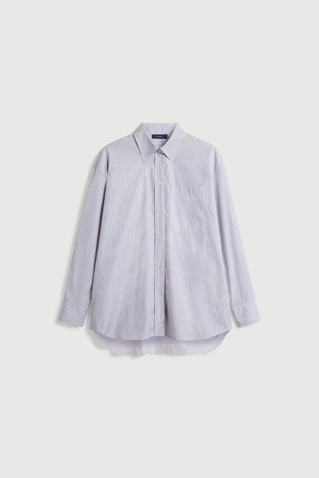 Chemise oversize à poche