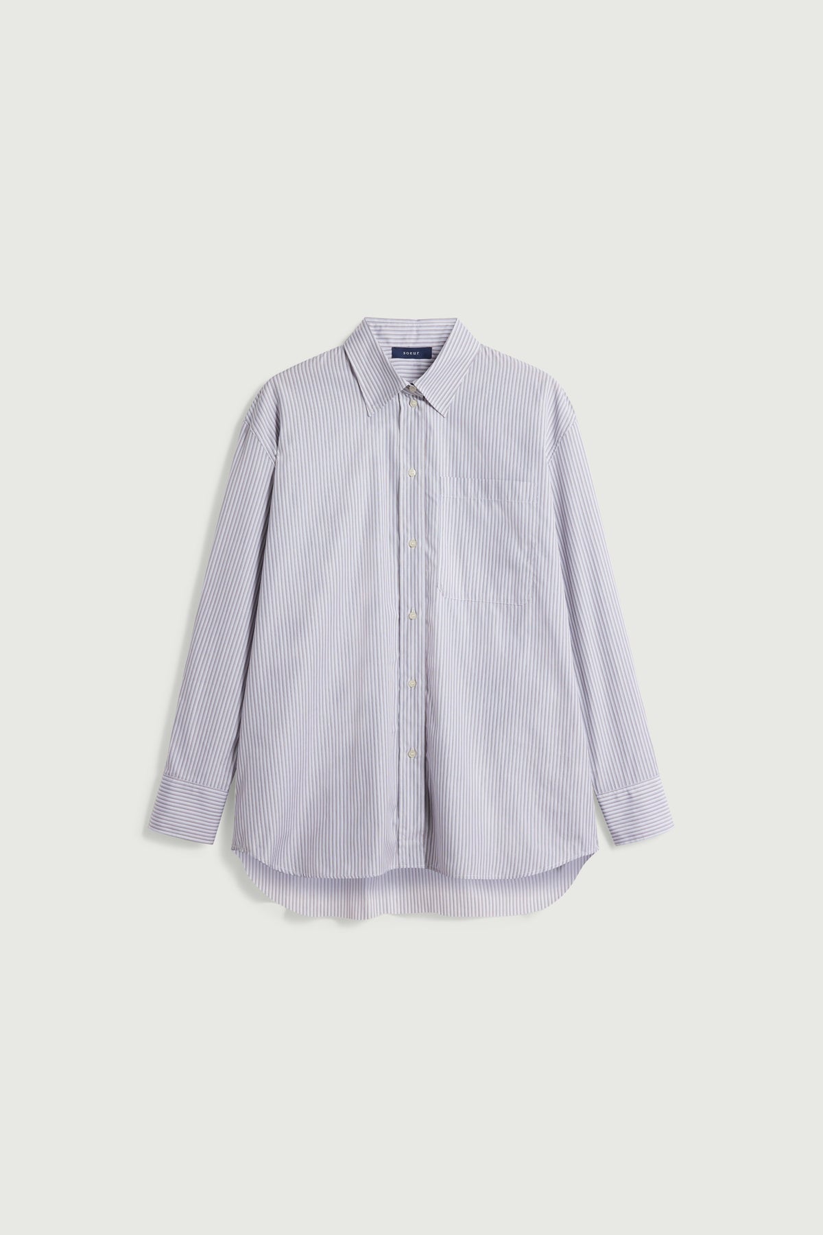 Chemise oversize à poche