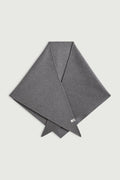 Foulard triangle en laine double face