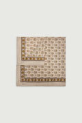 Foulard imprimé en twill de laine
