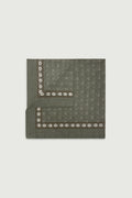 Foulard imprimé en voile de coton