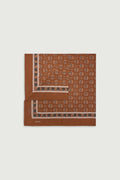 Foulard imprimé en voile de coton