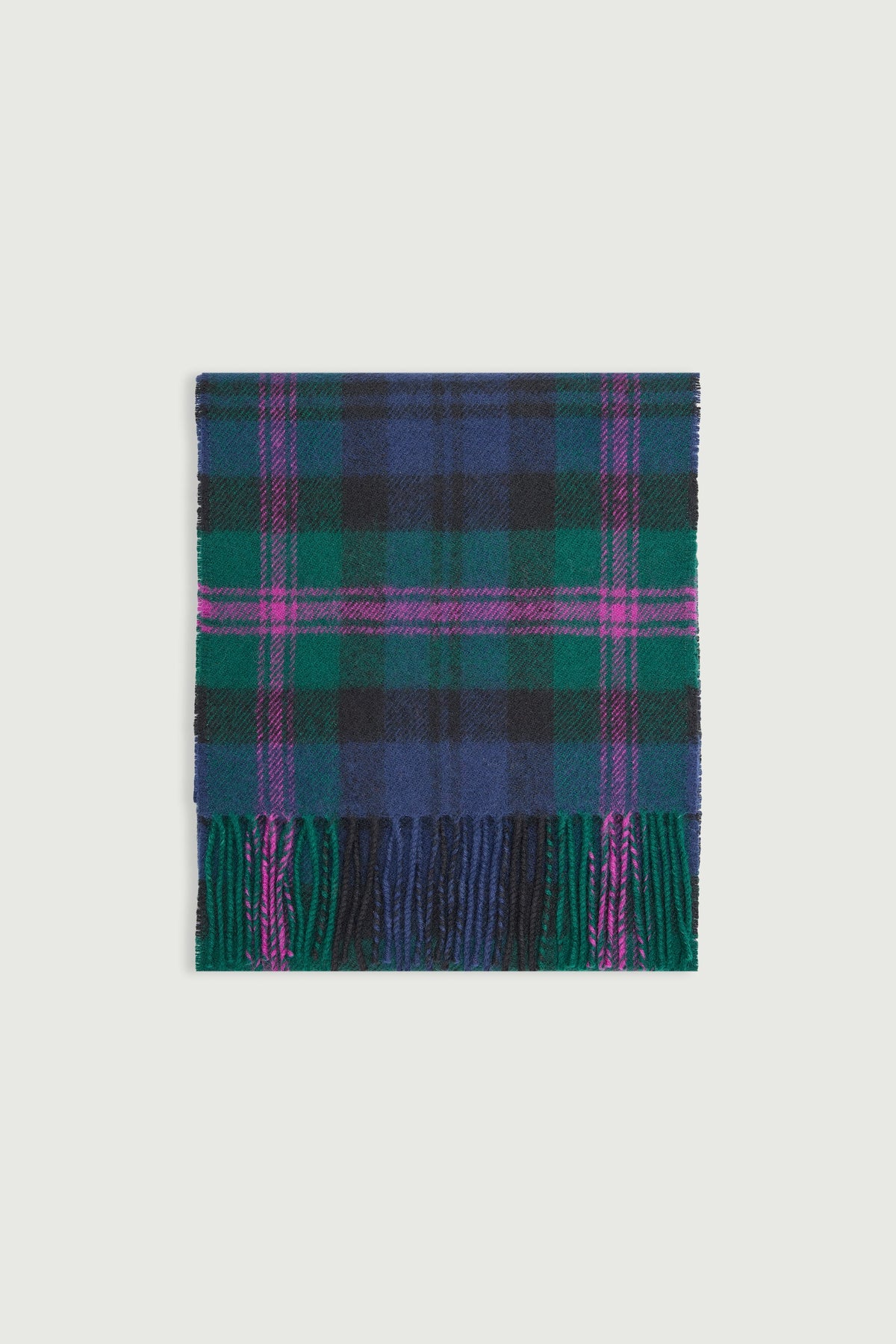 Écharpe écossaise en laine
