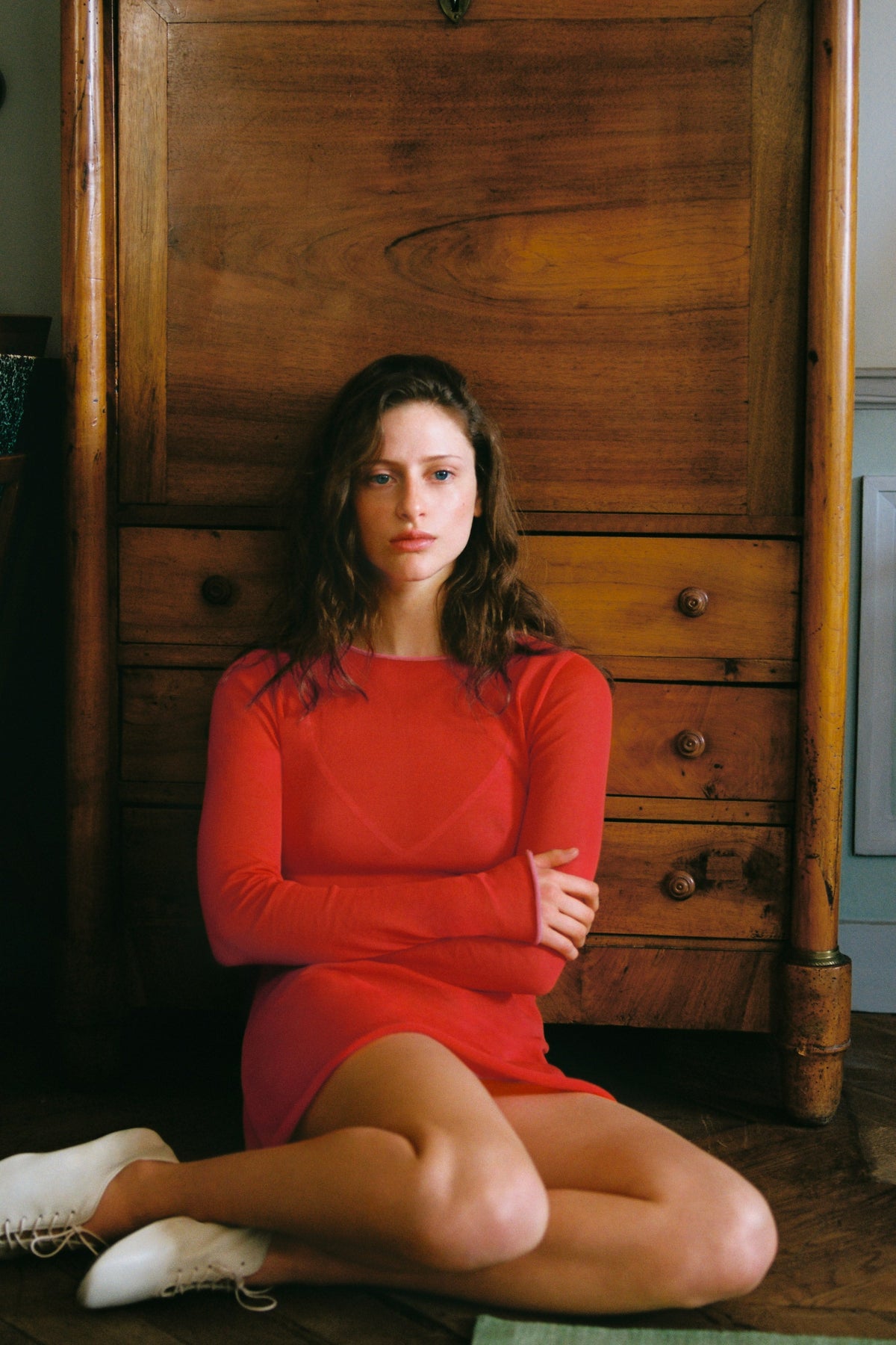 Robe courte mini évasée