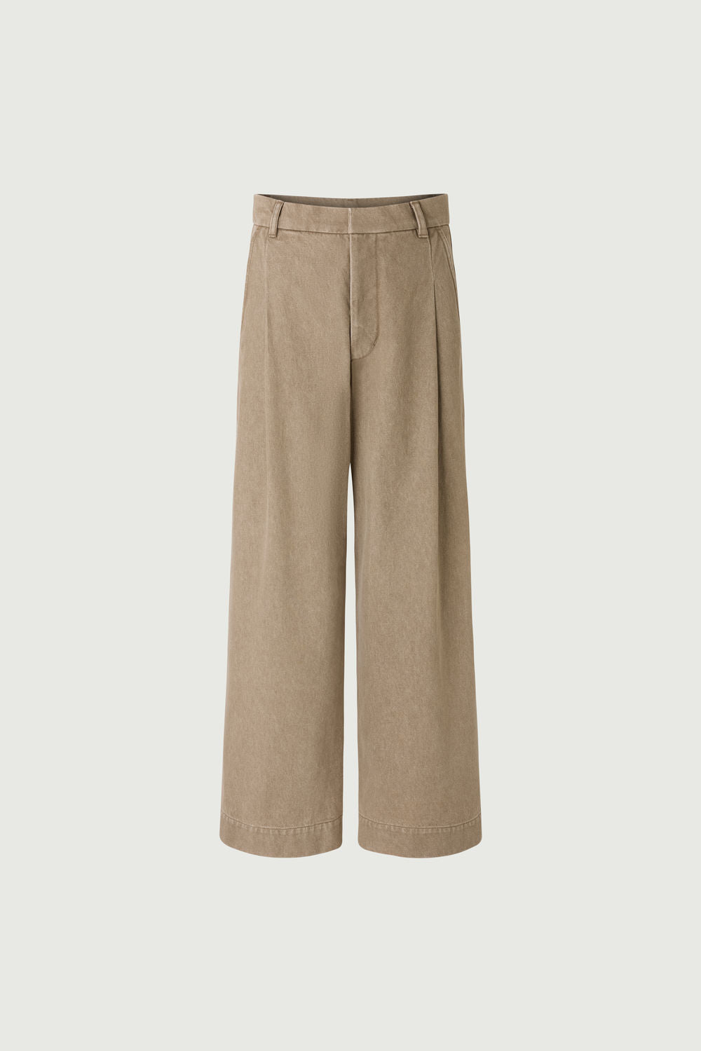 Pantalon à pinces en coton