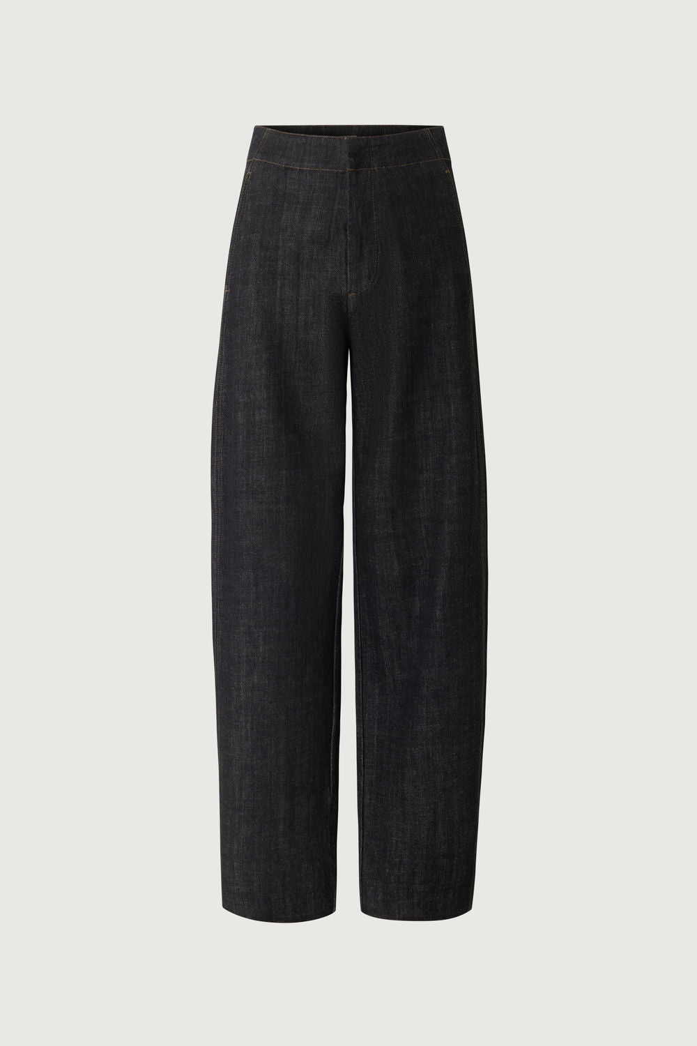Jean coupe large et incurvée en denim