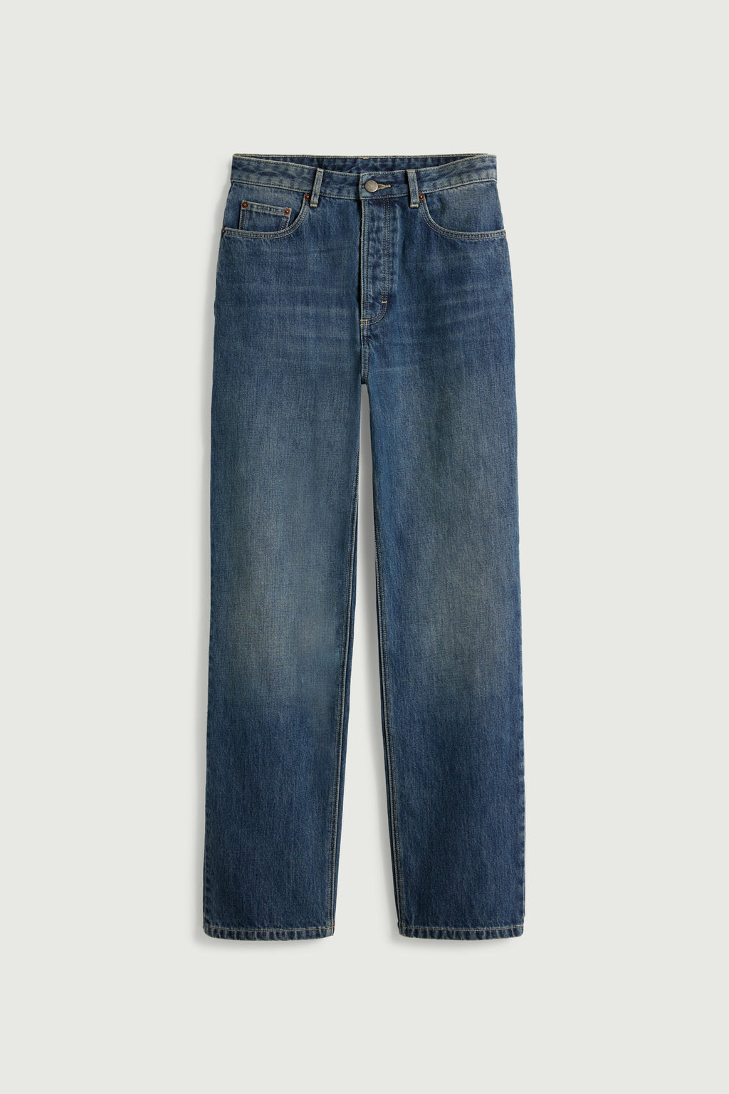 Jean étroit en denim noir sépia