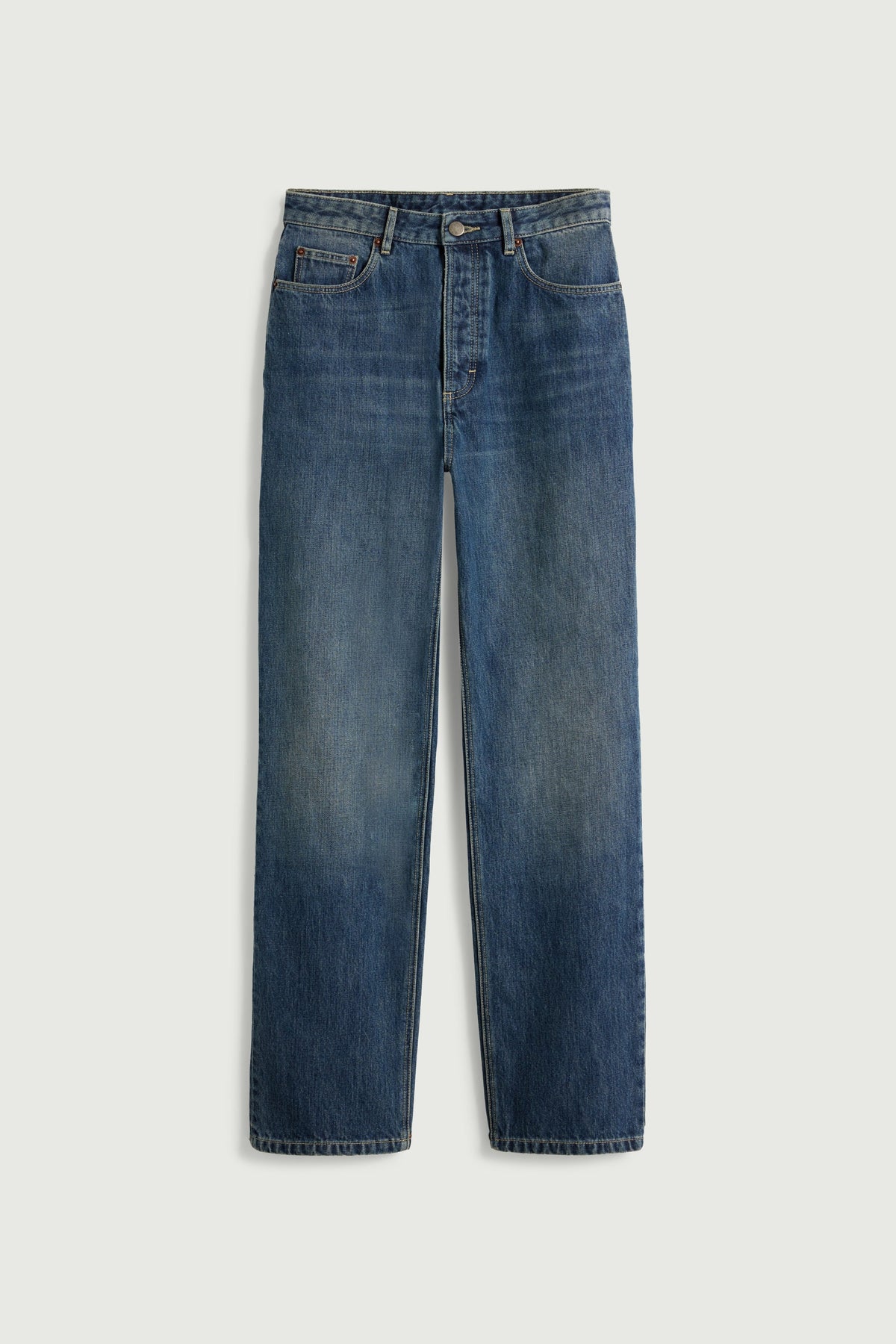 Jean étroit en denim noir sépia