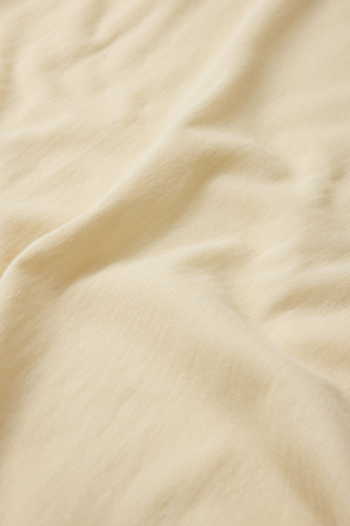 Tee-shirt en résille de coton semi-transparente