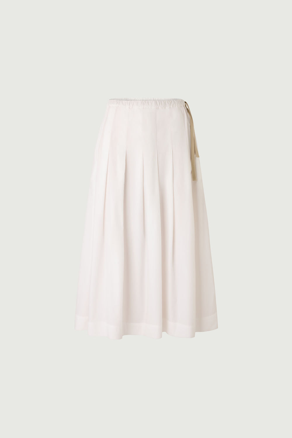 Jupe mi-longue en coton