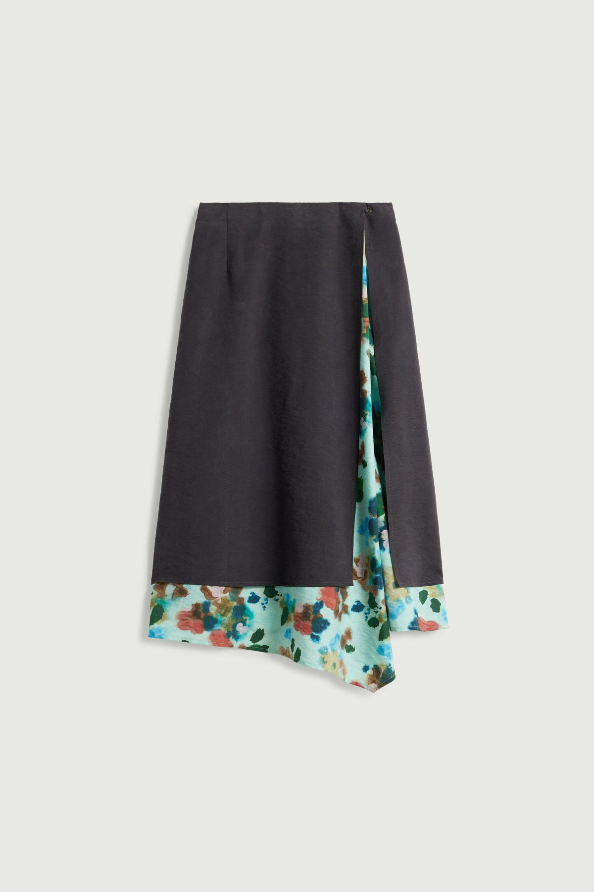 Jupe imprimée en layering