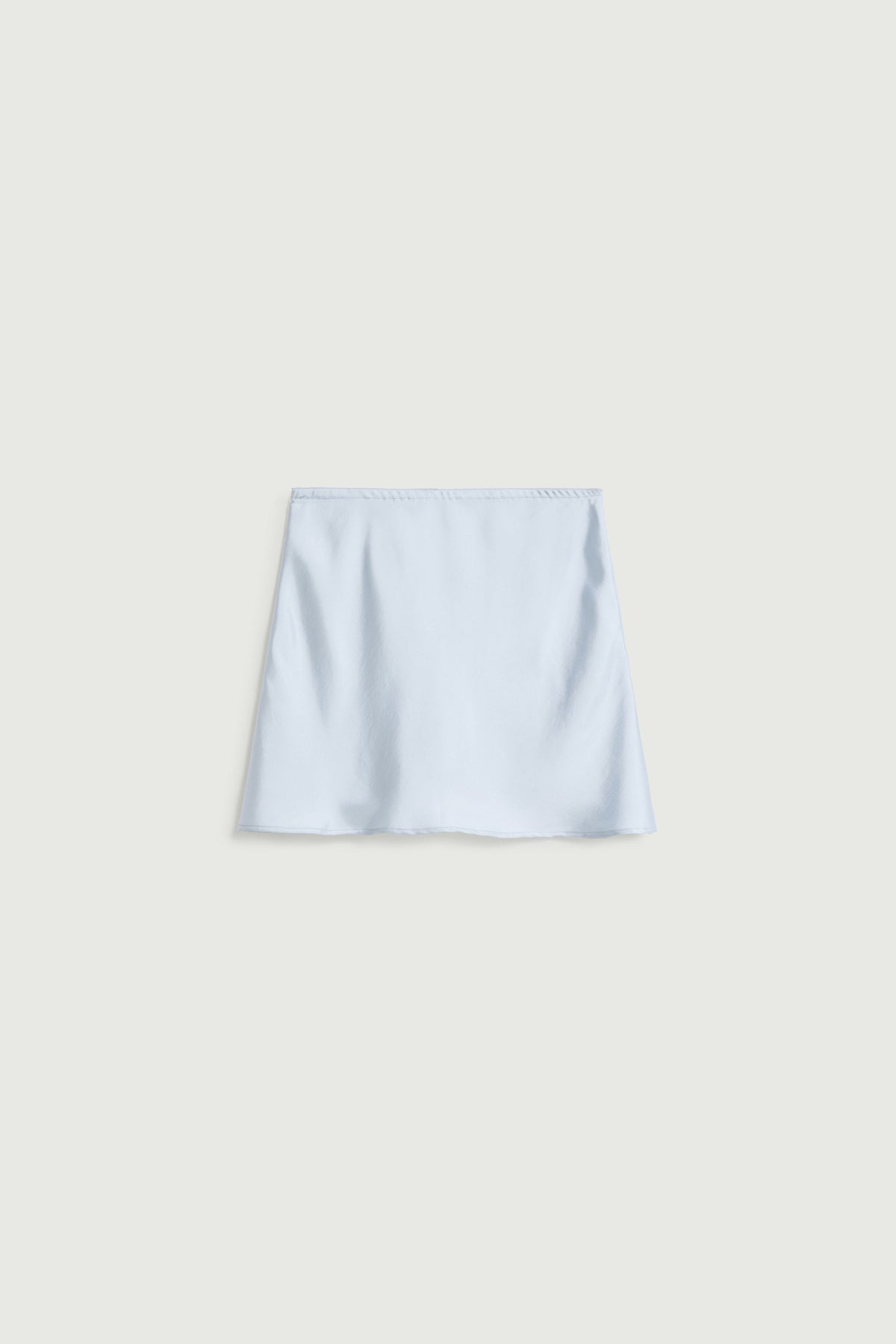 Jupe mini satinée