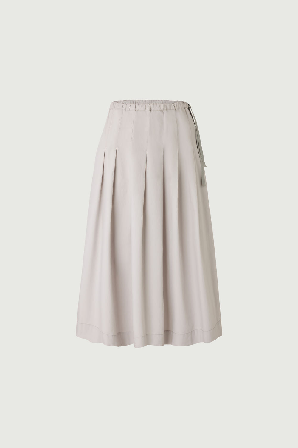 Jupe mi-longue en coton