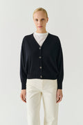 Cardigan fin en laine mérinos