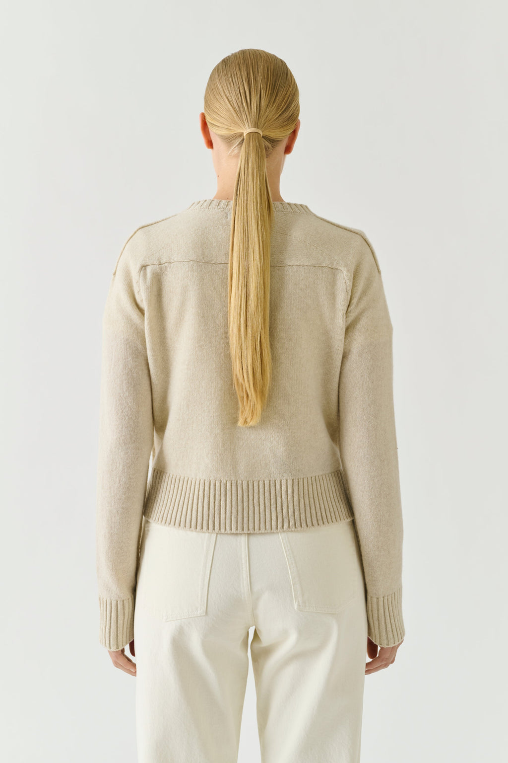 Cardigan boutonné en laine