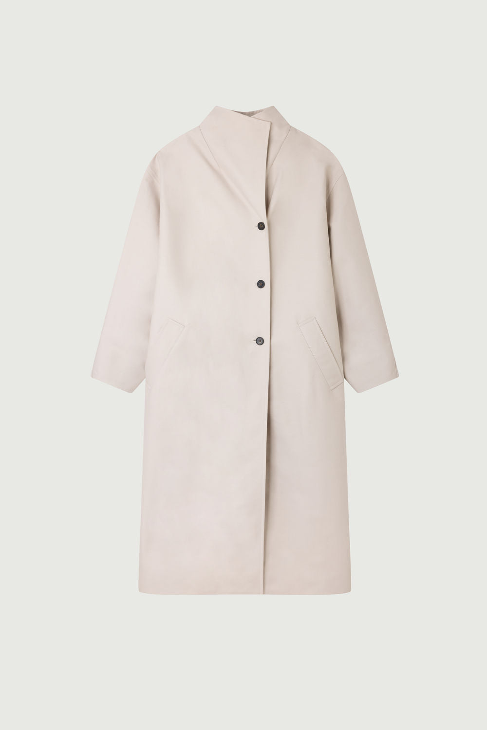 Manteau oversize en coton