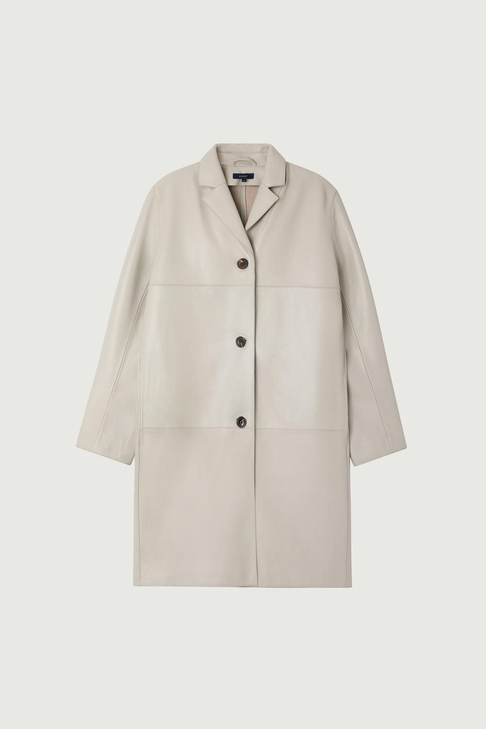 Manteau en cuir d'agneau