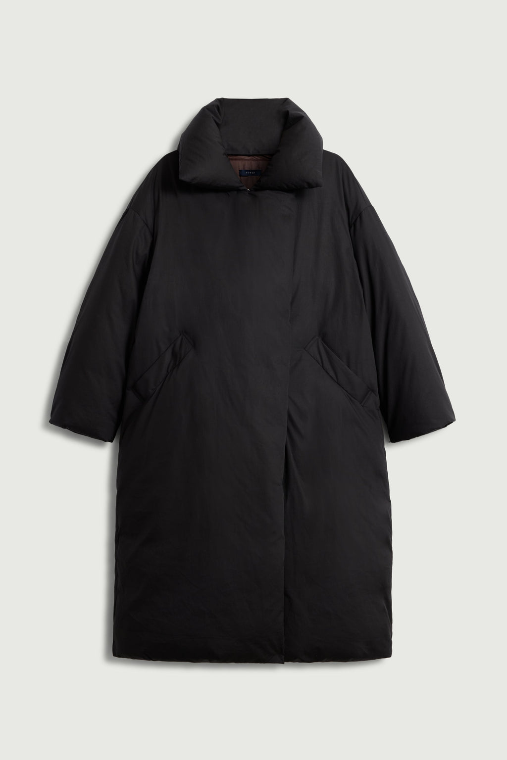 Manteau couette en toile de coton déperlante