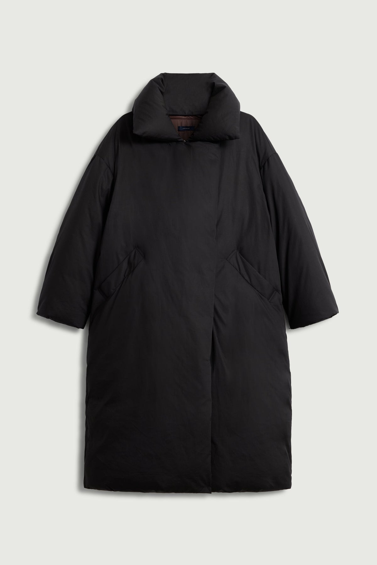 Manteau couette en toile de coton déperlante