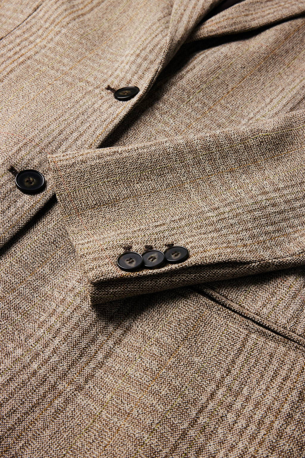 Manteau à épaules structurées en laine moulinée