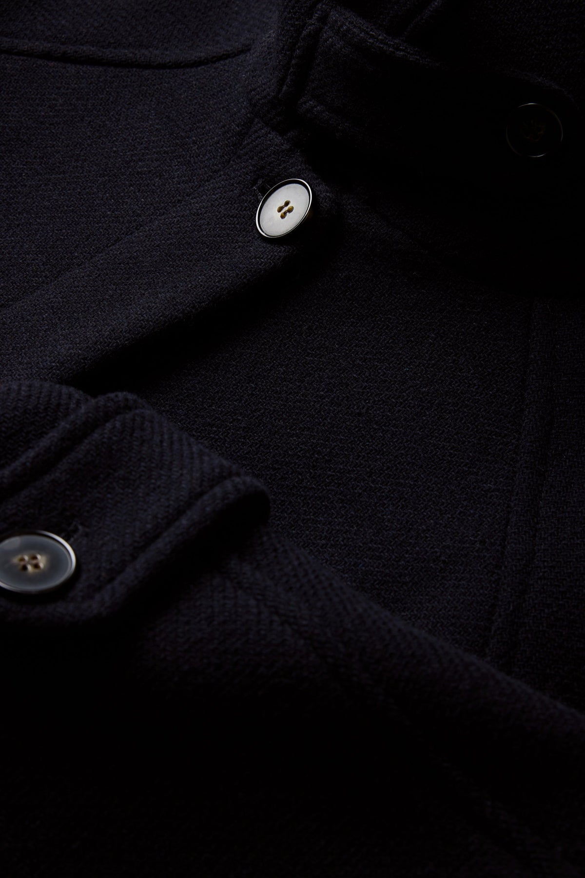 Manteau raglan en laine pied-de-poule