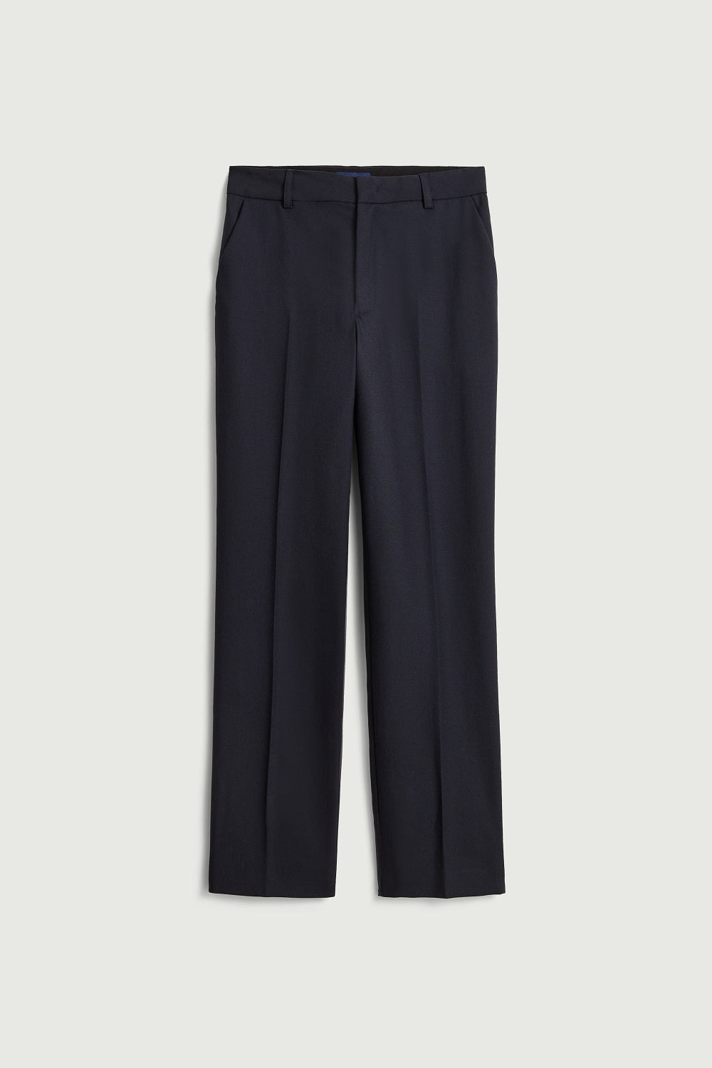 Pantalon de tailleur en toile de laine