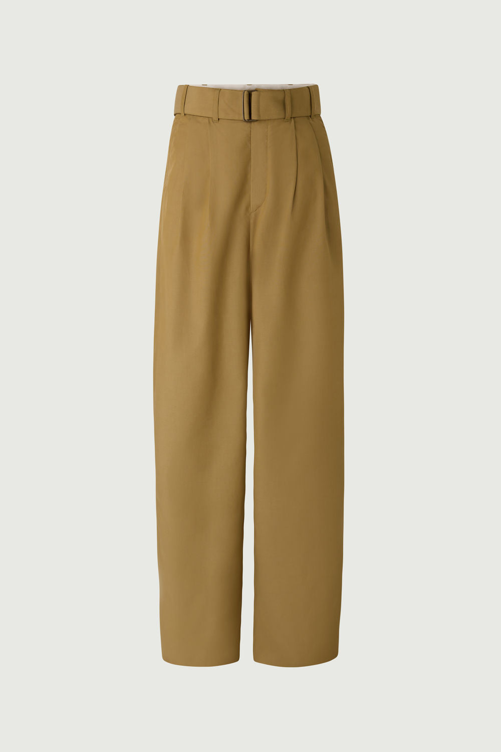 Pantalon large en popeline