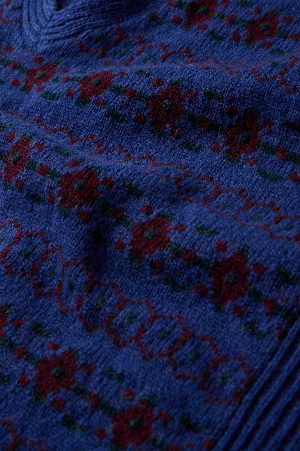Débardeur jacquard à col V