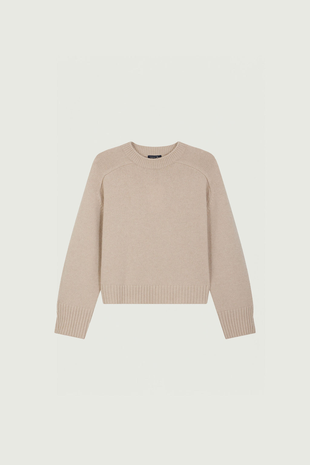 Pull boxy à poignets fendus