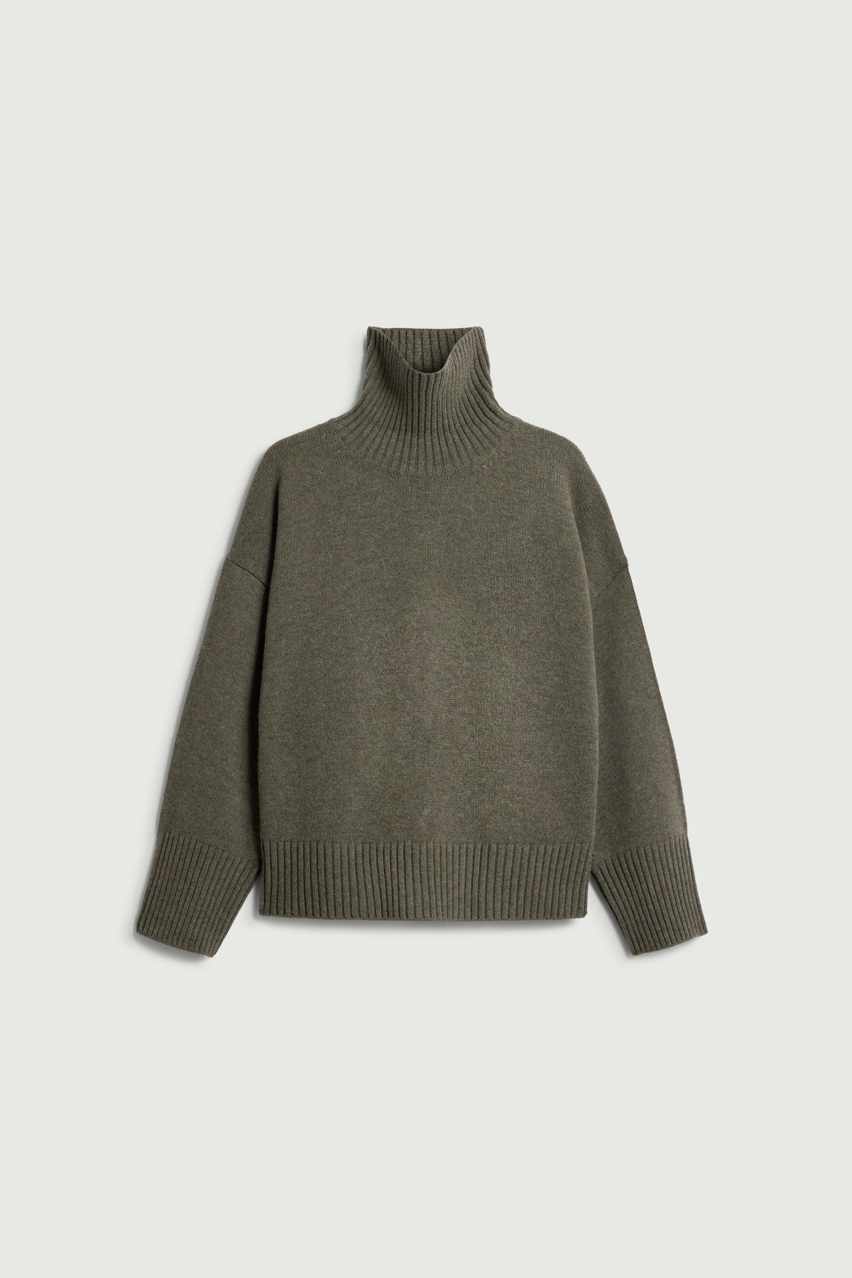 Col roulé oversize