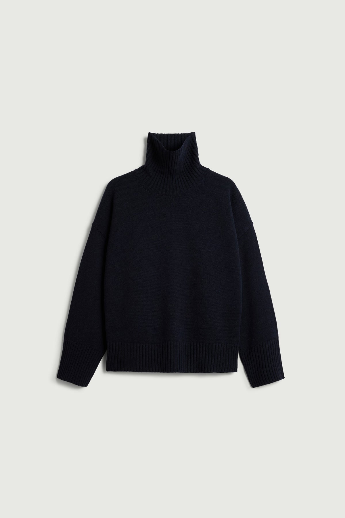 Col roulé oversize