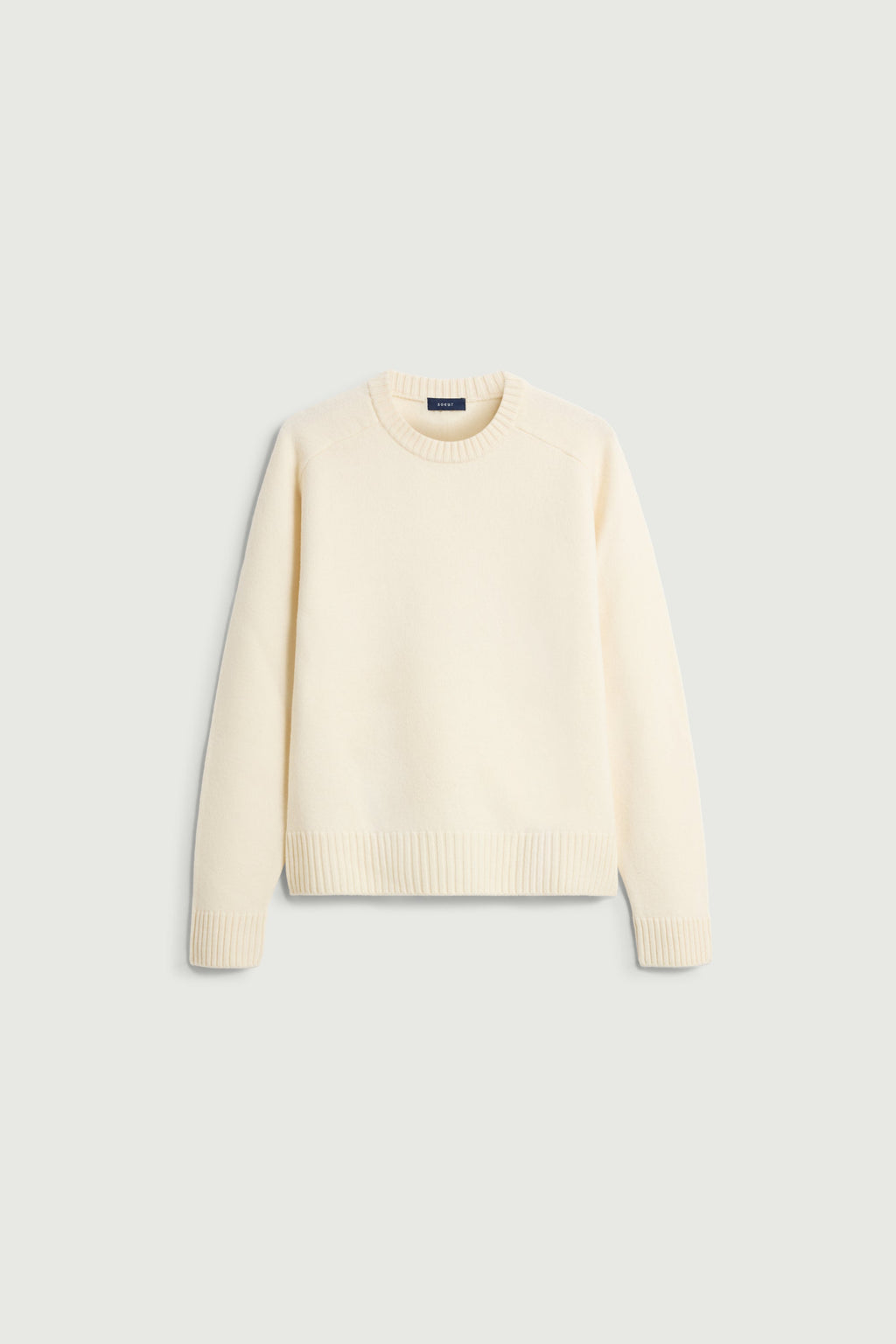 Pull cintré en maille feutrée