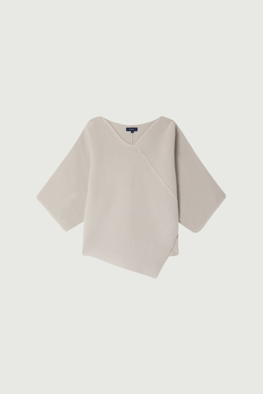 Pull asymétrique en coton