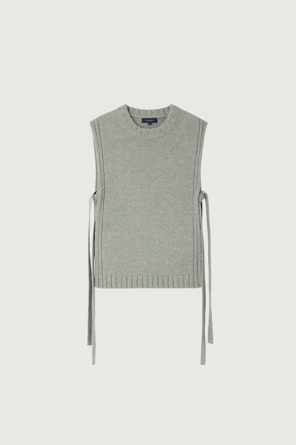 Pull col rond en laine