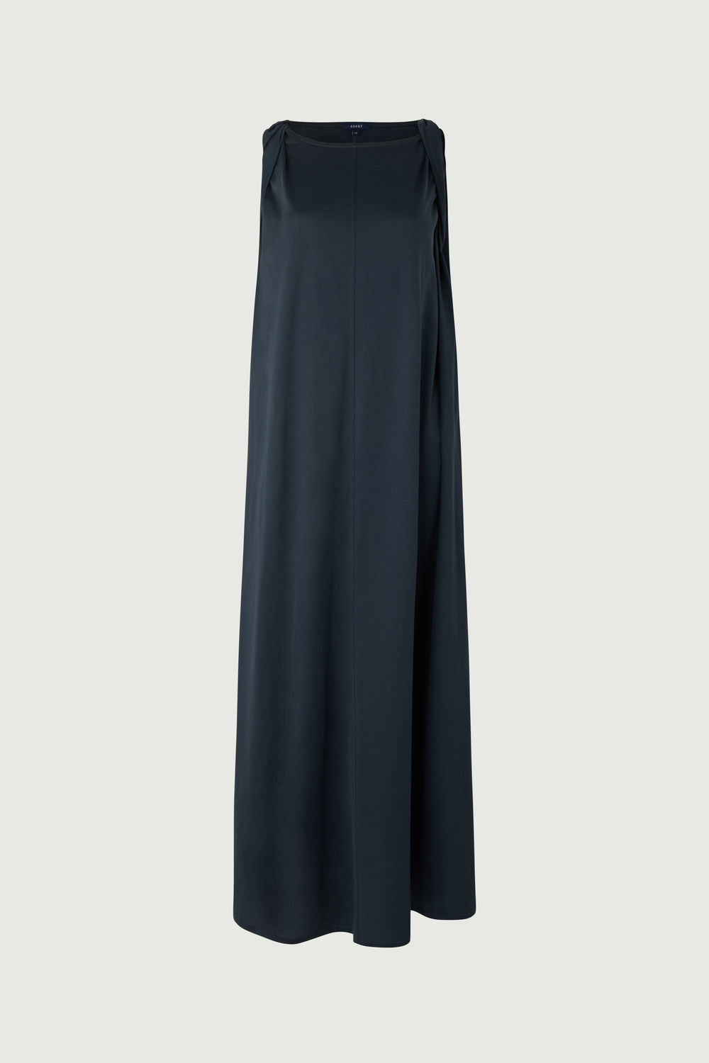 Robe drapée en coton