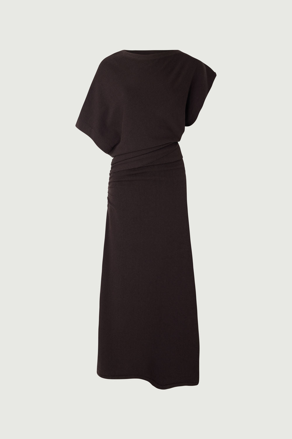 Robe asymétrique en coton