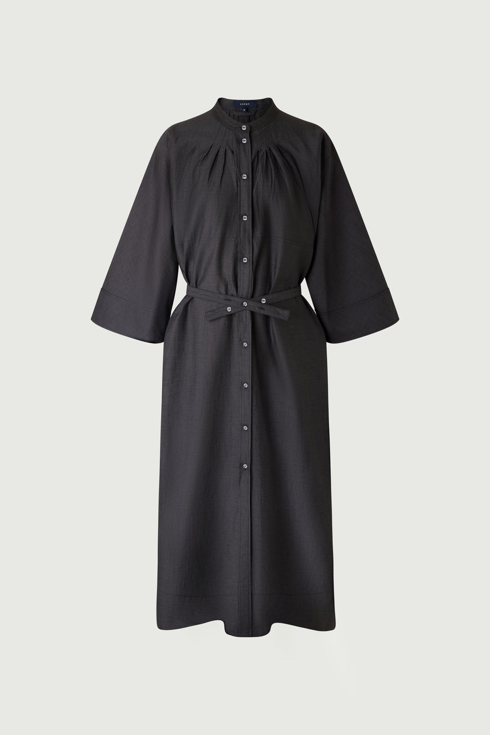 Robe en lin et coton