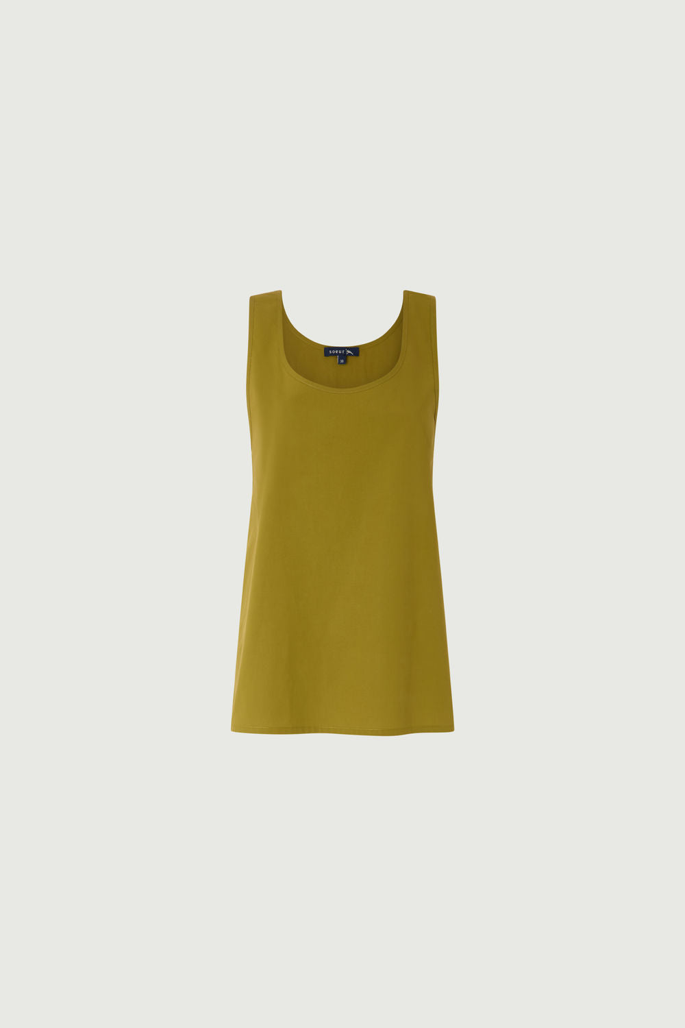 Robe avec débardeur en popeline