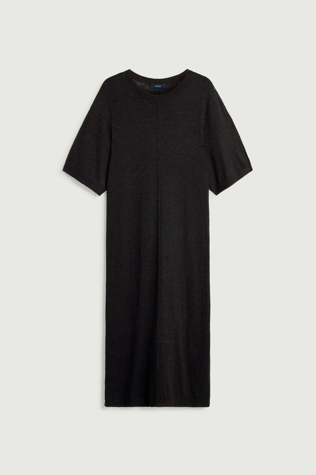 Robe tee-shirt en maille texturée