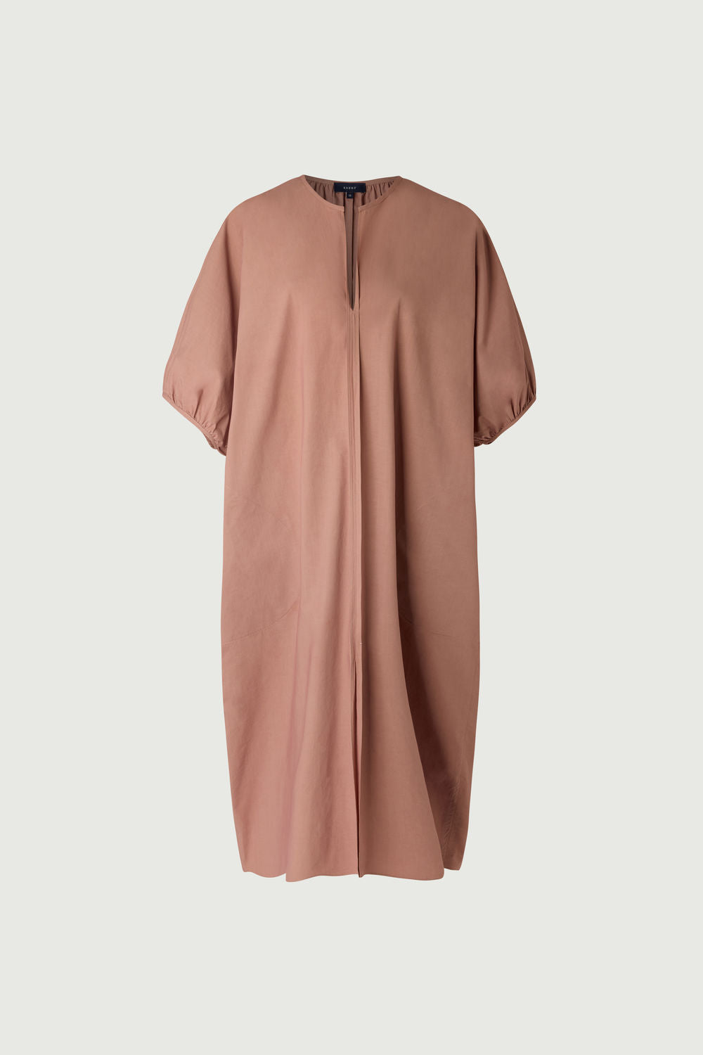 Robe ample en popeline
