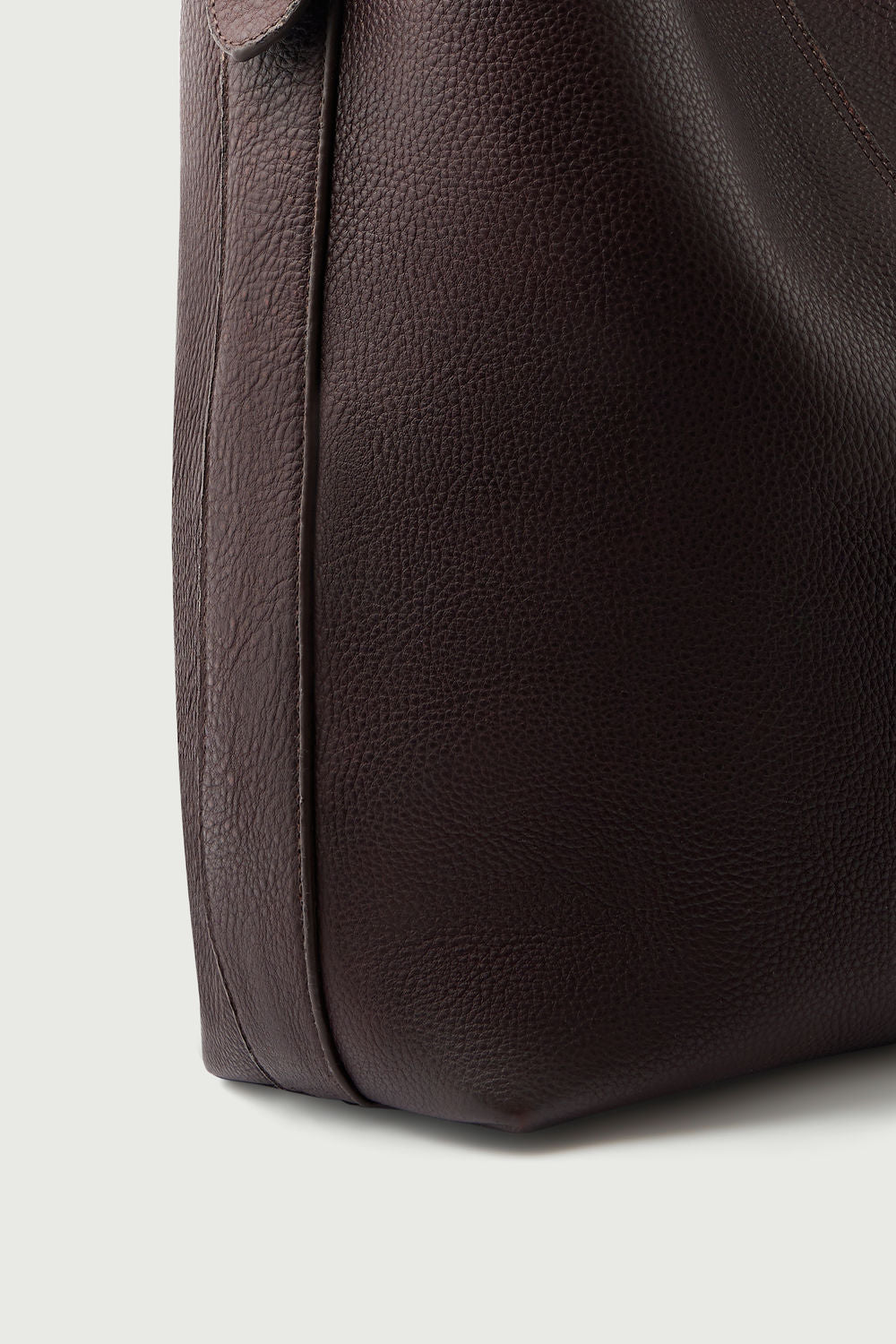Sac en cuir grainé