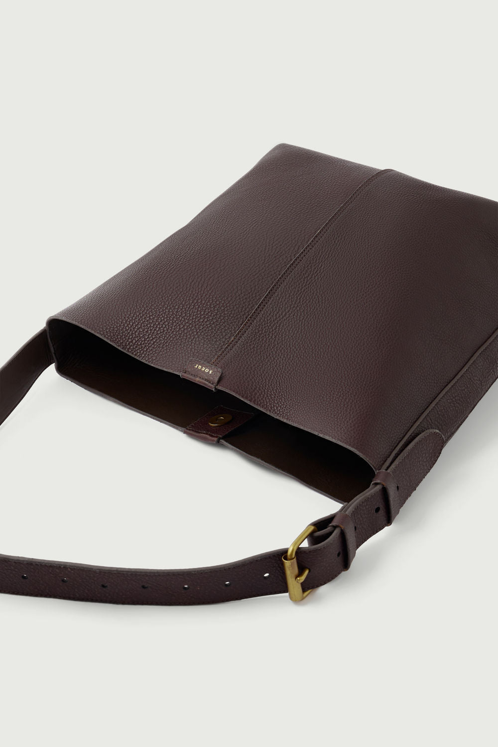 Sac en cuir grainé