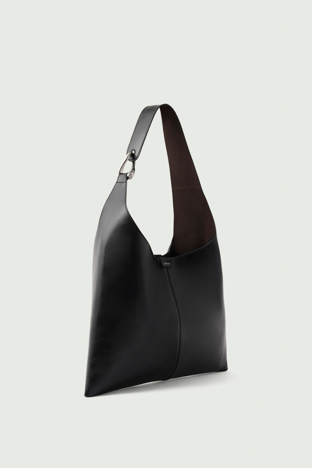 Sac en cuir effet croco