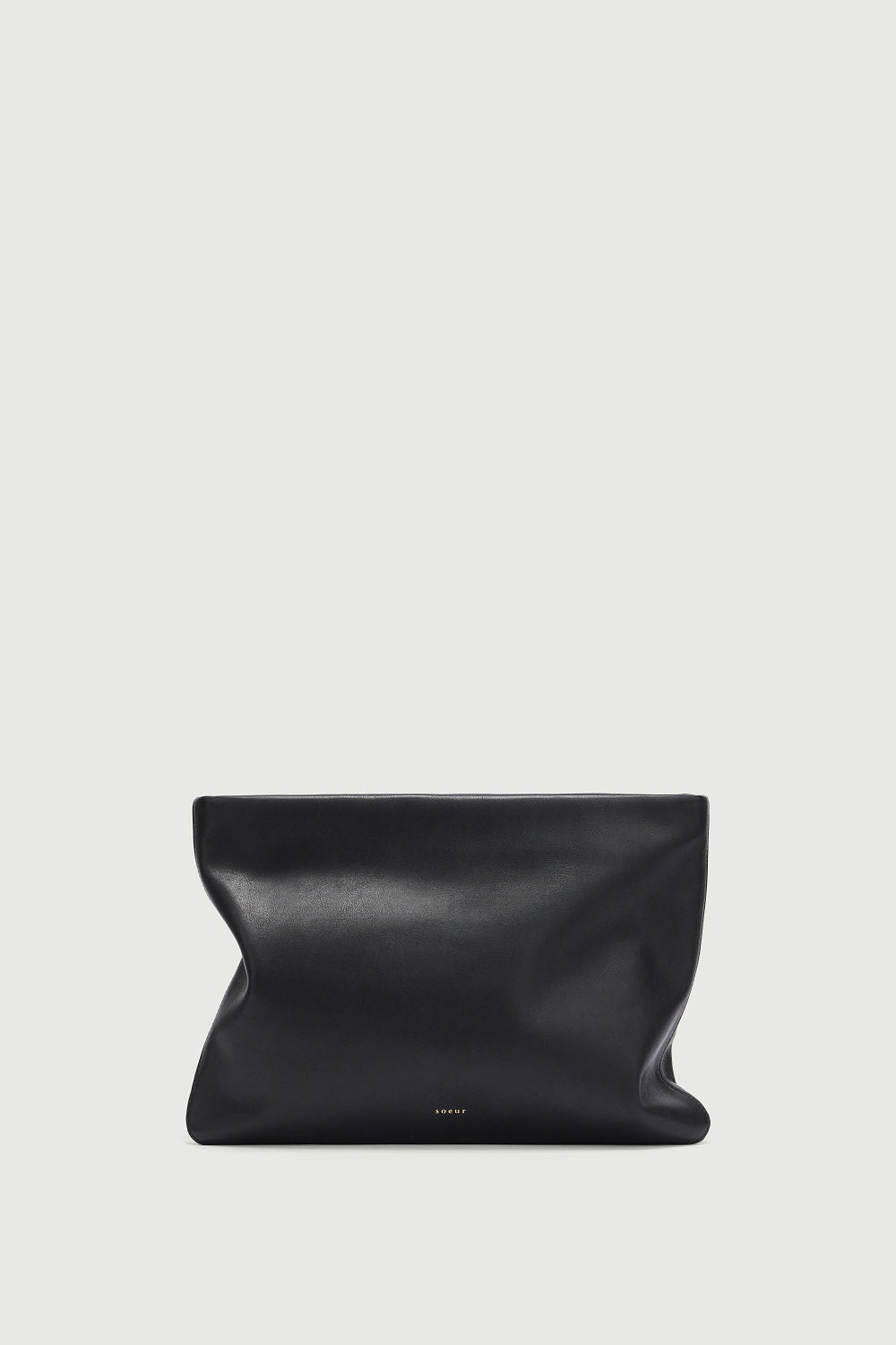 Pochette en cuir souple