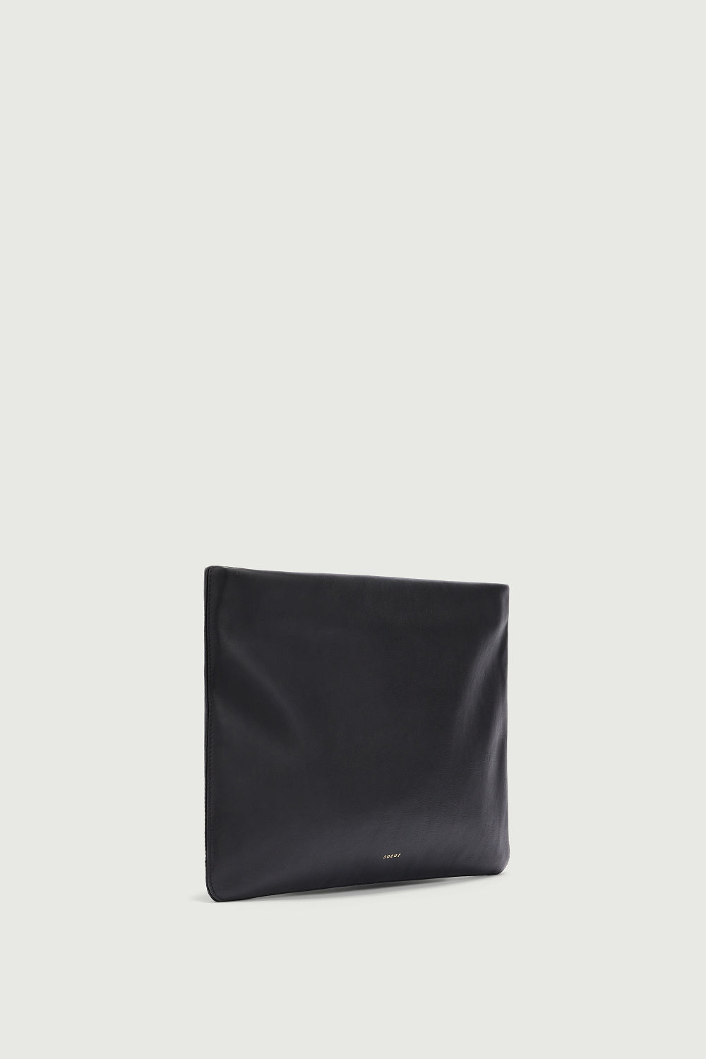 Pochette en cuir souple