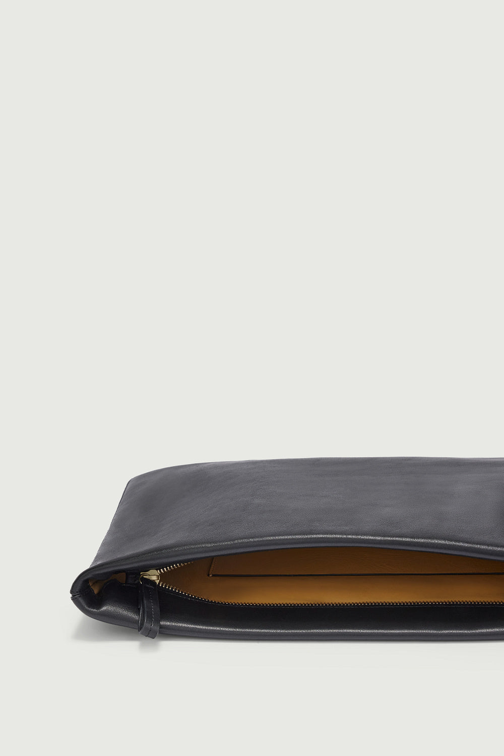 Pochette en cuir souple