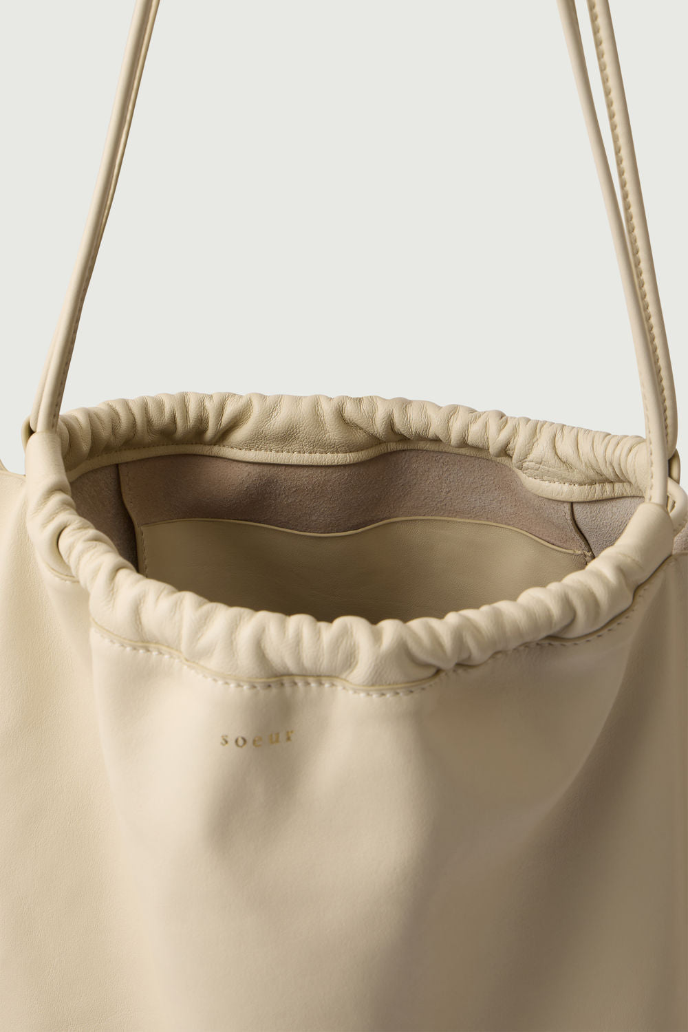 Sac en cuir d'agneau souple