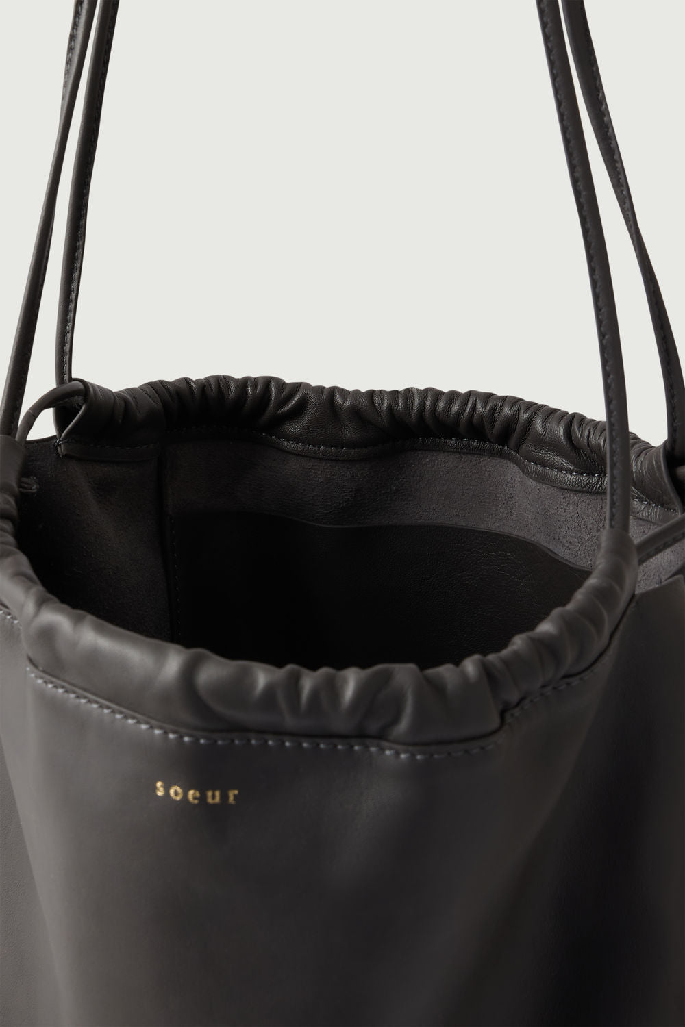 Sac en cuir d'agneau souple