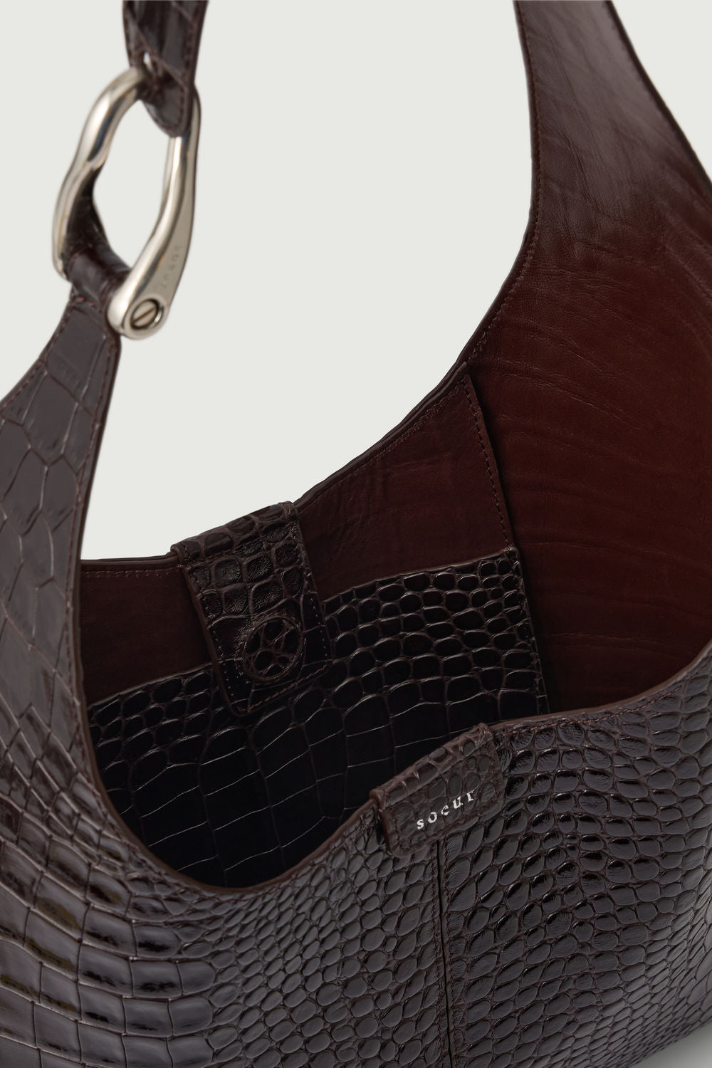 Sac en cuir lisse